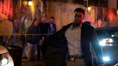 Chadwick Boseman plays an expert NYPD detectivein '21 Bridges'. STX Films