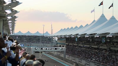 The Formula One Paddock Club at Yas Marina Circuit. Courtesy Yas Marina Circuit