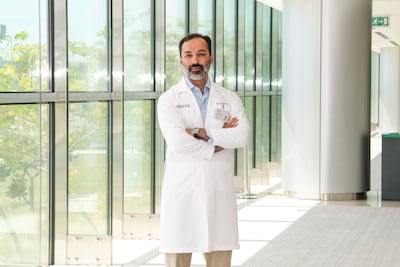 Dr Usman Ahmad, division chairman of thoracic surgery for Cleveland Clinic's heart, vascular and thoracic institute.