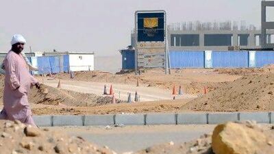 An Emaar Misr project in New Cairo. The developer has projects valued at Dh4.2 billion in Egypt, about 15 per cent of its book value.