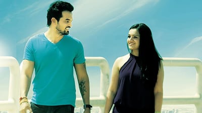 Anoop Sagar and Varuna Shetty star in Nirel, which took more than a year to make because the cast could only work part time. Courtesy Sandhya Creations