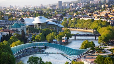 Tbilisi, Georgia, is within reach for UAE travellers this summer. Getty
