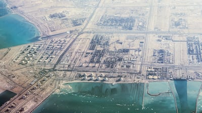 QatarEnergy's liquefied natural gas production facilities at Ras Laffan Industrial City. The damaged LNG trains may take three to five years to repair. EPA