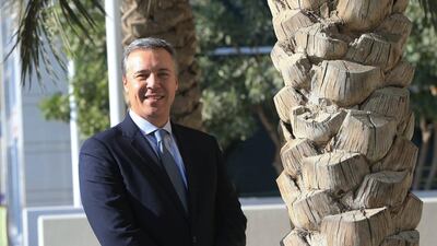 ABU DHABI - UNITED ARAB EMIRATES - 24NOV2014 - Horacio Rozanski, President and Chief Operating Officer, Booz Allen Hamilton in Abu Dhabi. Ravindranath K / The National ( to with Frank Kane story for business)