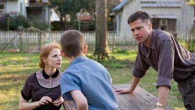 Jessica Chastain and Brad Pitt in The Tree of Life, which won the Palme d'Or at Cannes this year.