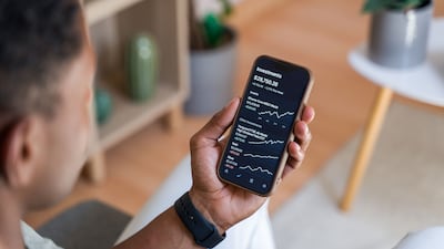 The stock market has consistently recorded long-term growth of 7 per cent to 10 per cent per year. Getty Images