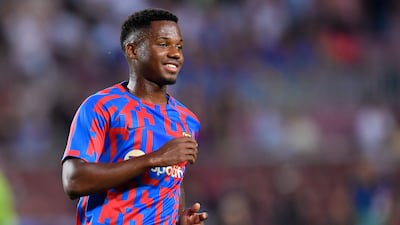 Ansu Fati, €268,269 a week. AFP