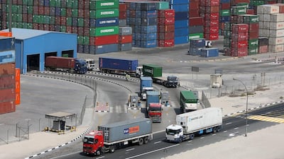 Shipping container rates have soared globally.