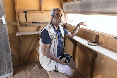 Dr Salim Javed, EAD’s acting director of terrestrial biodiversity. Antonie Robertson / The National