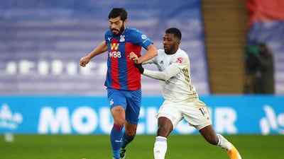 James Tomkins - 5: Ominous start when skinned by Iheanacho after two minutes and the defender went on to concede an obvious penalty for foul on Thomas in first half. Would have been delighted to see spot-kick fluffed badly. Failed to close down Barnes quick enough before Foxes attacker grabbed equaliser. AFP