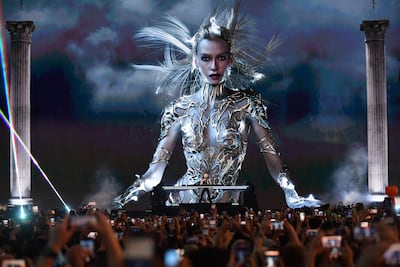 Anyma will bring melodic techno and elaborate visual production. Getty Images