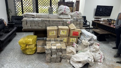The Supreme Judicial Council announced the seizure of more than 67 billion Iraqi dinars. Photo: INA