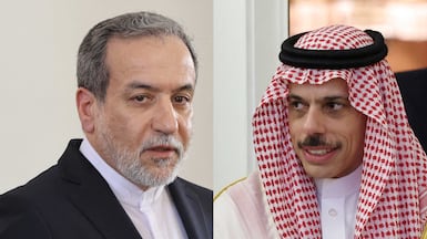 Iran's Foreign Minister Abbas Araghchi (Left) and Saudi Arabia's Foreign Minister Prince Faisal bin Farhan (Right). Reuters