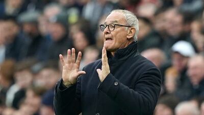 Watford have sacked Claudio Ranieri with the Hornets languishing 19th in the Premier League. PA