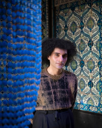 Atlas of an Entangled Gaze by artist Ramzi Mallat at Leighton House. Photo: RBKC / Jaron James