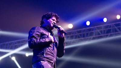 KK performed his Bollywood hits at Hard Rock Cafe in Dubai Festival City in 2019. Photo: Colors Live