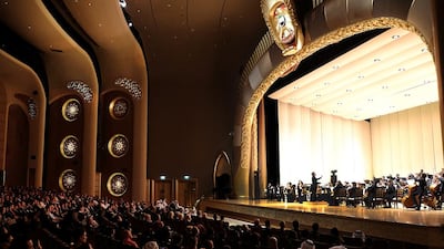 The Emirates Palace hosts the opening night of the Abu Dhabi Classics season, on October 7. Delores Johnson / The National
