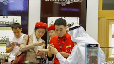 Dubai had more than 14.2 million overnight visitors last year with Chinese tourists making up only 450,000 of that figure. Victor Besa for The National