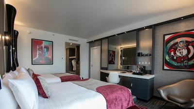 The Empire State club room at Disney's Hotel New York - The Art of Marvel. Getty Images