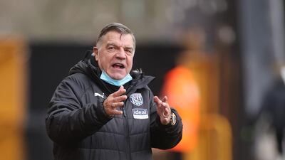 West Brom manager Sam Allardyce. AFP