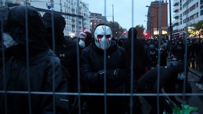 Masks are banned at protests in France. Reuters