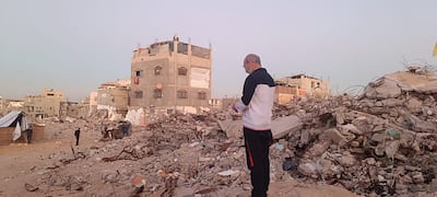 Saladin Sawan in Gaza. Photo: Saladin Sawan