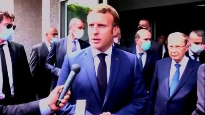Mr Macron said Lebanon was facing a political and economic crisis, and that it would continue to suffer unless it enacted reforms. Reuters