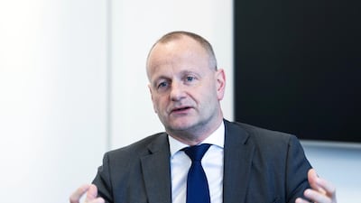 Steen Jakobsen, Saxo Bank’s chief investment officer and chief economist, has participated in the 'outrageous predictions' since it began in 2003. Reem Mohammed / The National