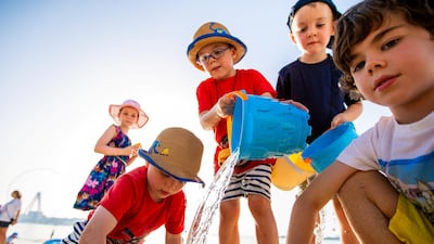 Children in the Ritz Kids programme enjoyed a day learning about the ocean and the world's marine species. Courtesy The Ritz-Carlton