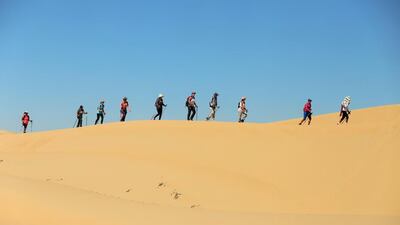 On International Women’s Day, 44 women will set off on a six day journey to honour the women of the past, and bring together women of the present — local and expatriate, young and old. Courtesy Marie Jegaden