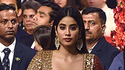 Bollywood actress Janhavi Kapoor attends. AFP