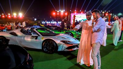The event attracted Ferraristi from across the region