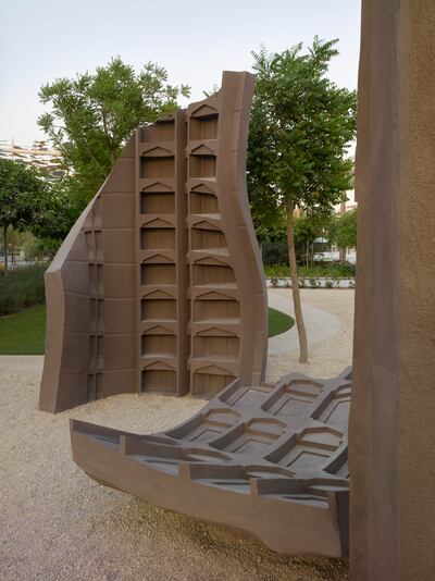 'Distorted Familiarities' (2021) by Asma Belhamar. Photo: Thorsten Arendt