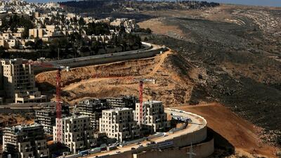 The Israeli settlement of Ramot in an area of the occupied West Bank that Israel annexed to Jerusalem. Ronen Zvulun / Reuters