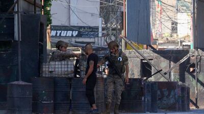 Ain Al Hilweh is home to more than 54,000 registered refugees. AFP