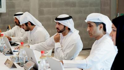 Sheikh Hamdan chairs a meeting of the Executive Council of Dubai on September 4. Wam