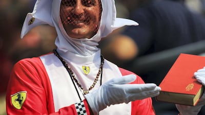 A tifosi in 2011 in Monza. Getty