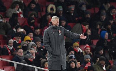Arsenal's manager Arsene Wenger has had a frustrating time and it may not get any better at Brighton and Hove Albion. Neil Hall / EPA
