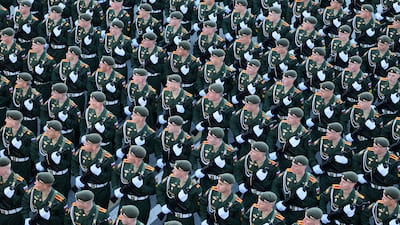 Russian service members. Reuters