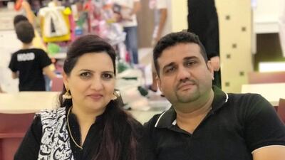 Yasmin Aamir and her husband Aamir Hakim Siddiqui. Courtesy: Yasmin Aamir