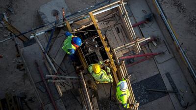 About 40,000 workers will be on site from next year.