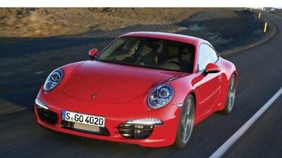 The new Porsche 911 Carrera Coupe, which will unveiled at the Frankfurt Motor Show this week.