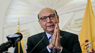 Khizr Khan is the Pakistani-American father of US Army Capt Humayun Khan, who was killed in 2004 during the Iraq War. AP