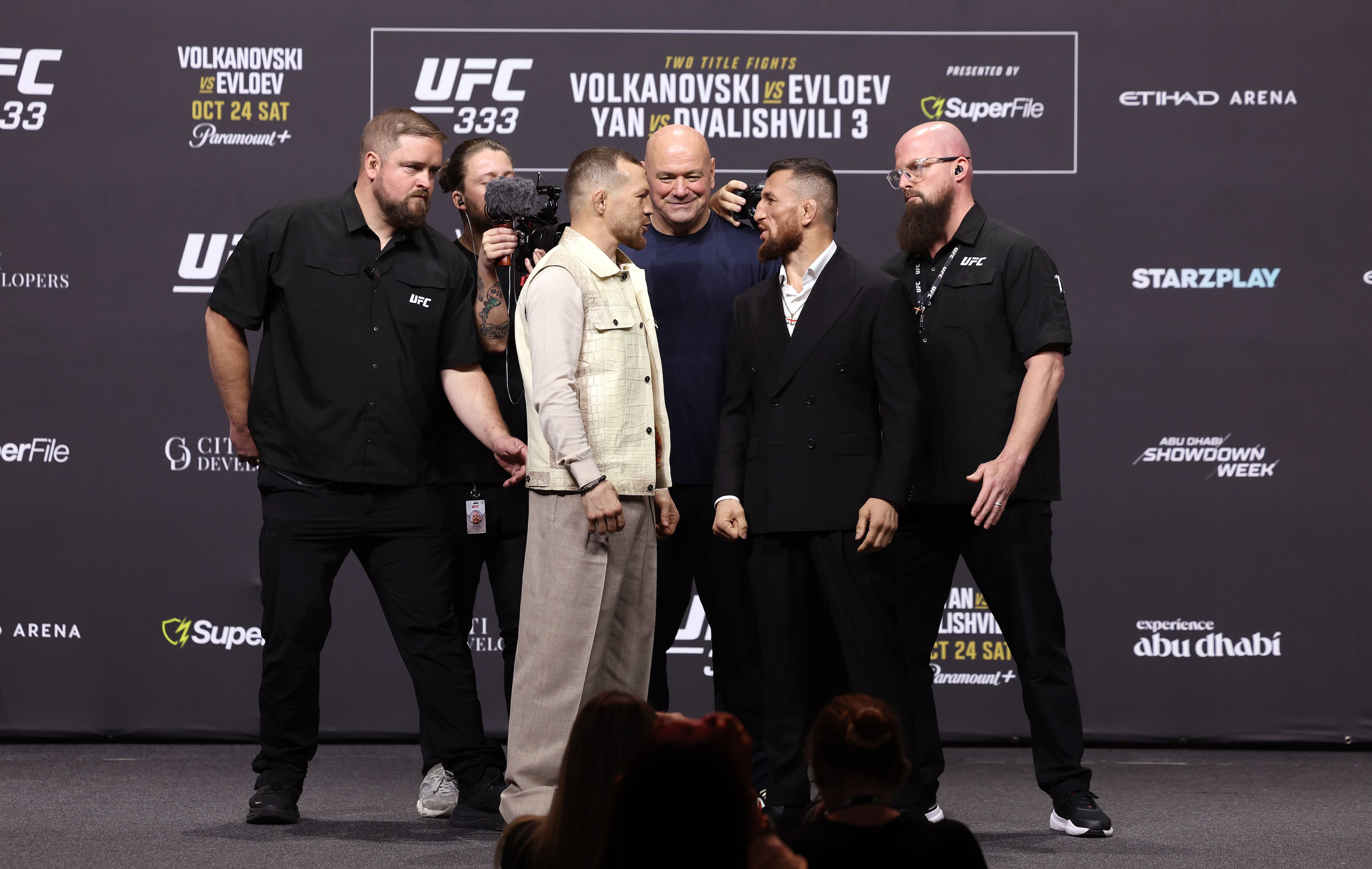 Petr Yan and Merab Dvalishvili will complete their trilogy at UFC 333 in Abu Dhabi