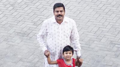 Joseph Bobby, pictured with daughter Jeane, is a straight-talking man. Reem Mohammed / The National