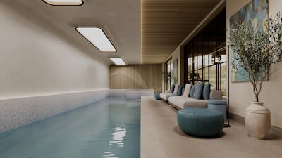 Once complete, the swimming pool can be drained to become a dancefloor. Photo: Draper London / SHH