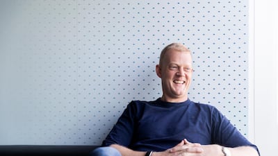 David Hanson, general manager at IMAX Private Theatre, says he is one of many that bought a poor performing 25-year fixed-term saving scheme from an adviser. Reem Mohammed/The National