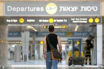 Ben Gurion airport in Israel