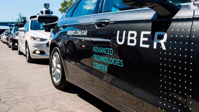 Uber has resumed its service in the UAE capital. AFP