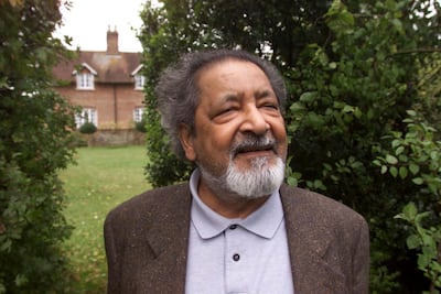 Naipaul in Salisbury, England in 2001. AP